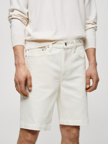 MANGO MAN Regular Broek 'Jarod' in Beige