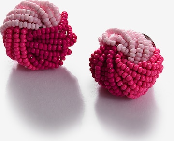 Boucles d'oreilles 'Rory Ma' SOHI en rose : devant