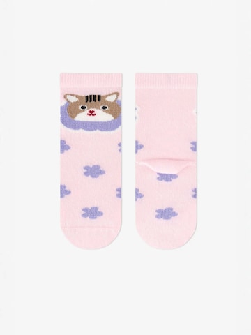 PentiČarape 'PENTI Mädchen Feel Better Socken im Katzenmuster, 2er-Pack' - miks boja boja