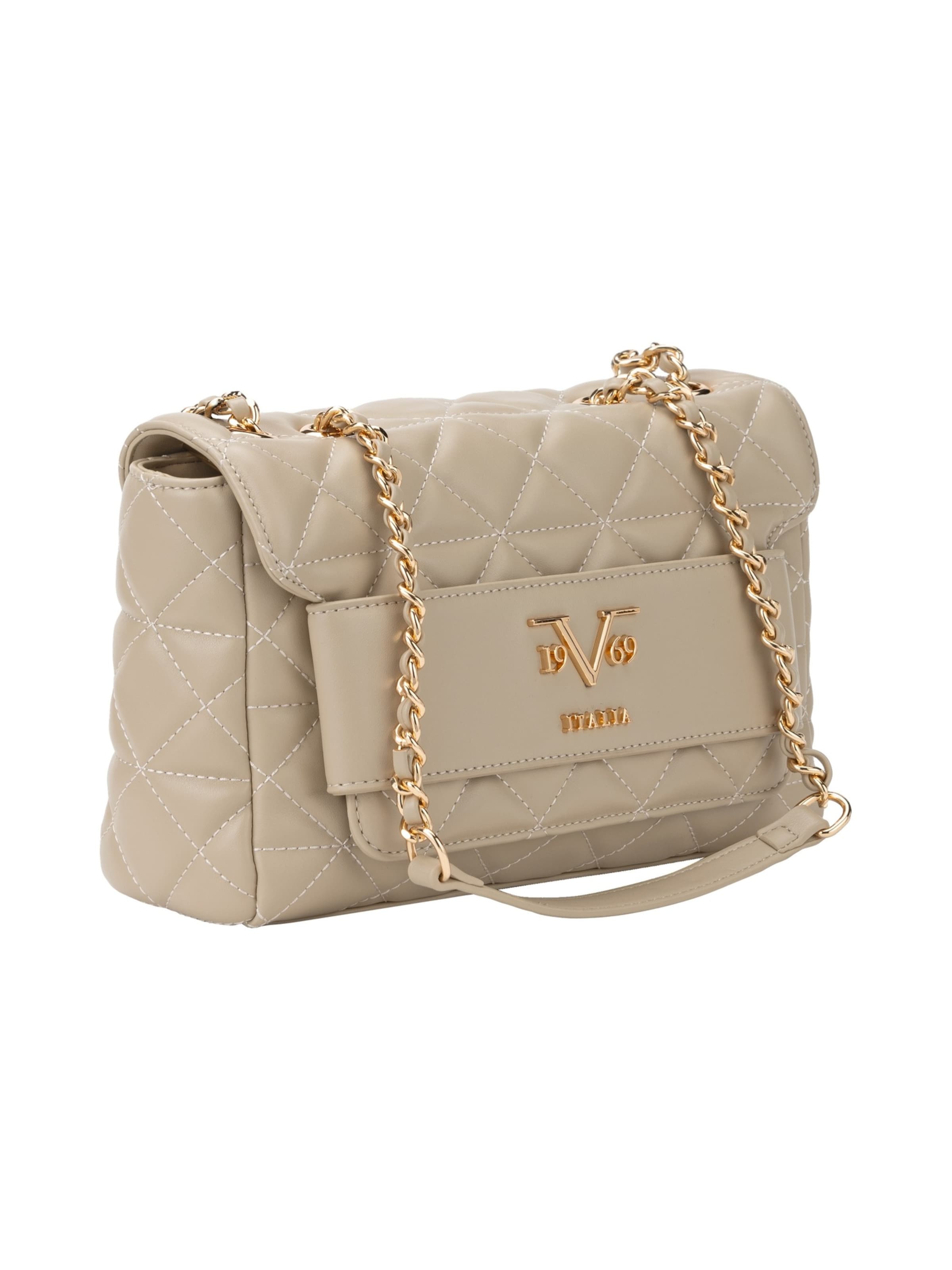 pelēks 19V69 ITALIA Pleca soma 'Gaia'