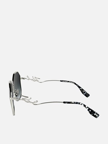Lunettes de soleil Karl Lagerfeld en argent