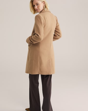 WE Fashion Преходно палто в бежово