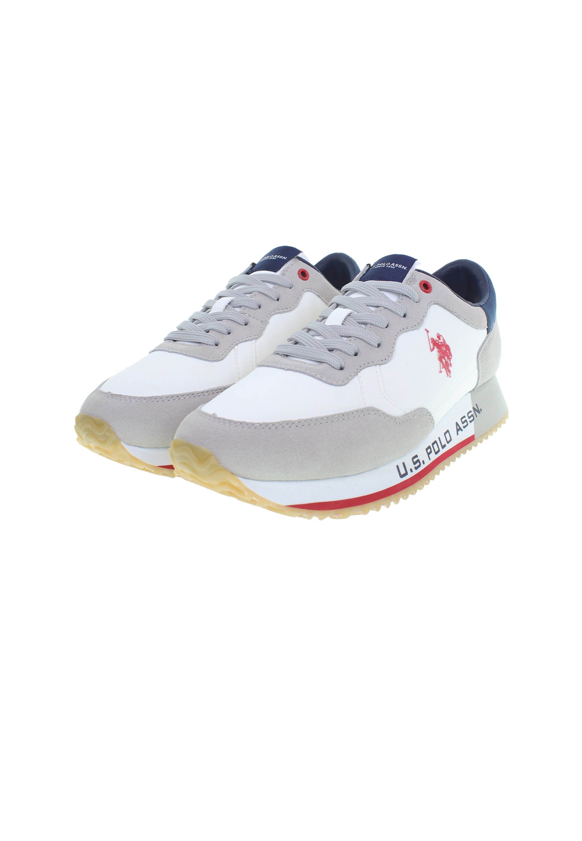 Sneaker bassa 'Cleef006' di U.S. POLO ASSN. in bianco