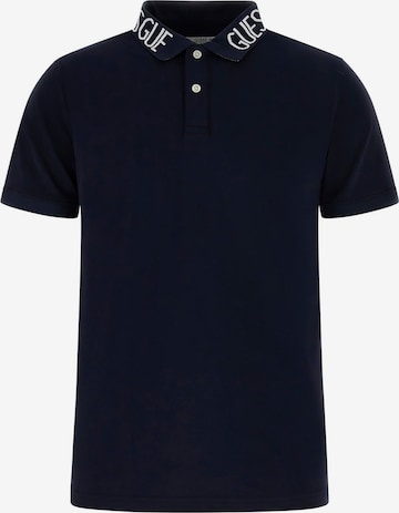 GUESS Poloshirt 'Nolan' in Blau: Vorderseite