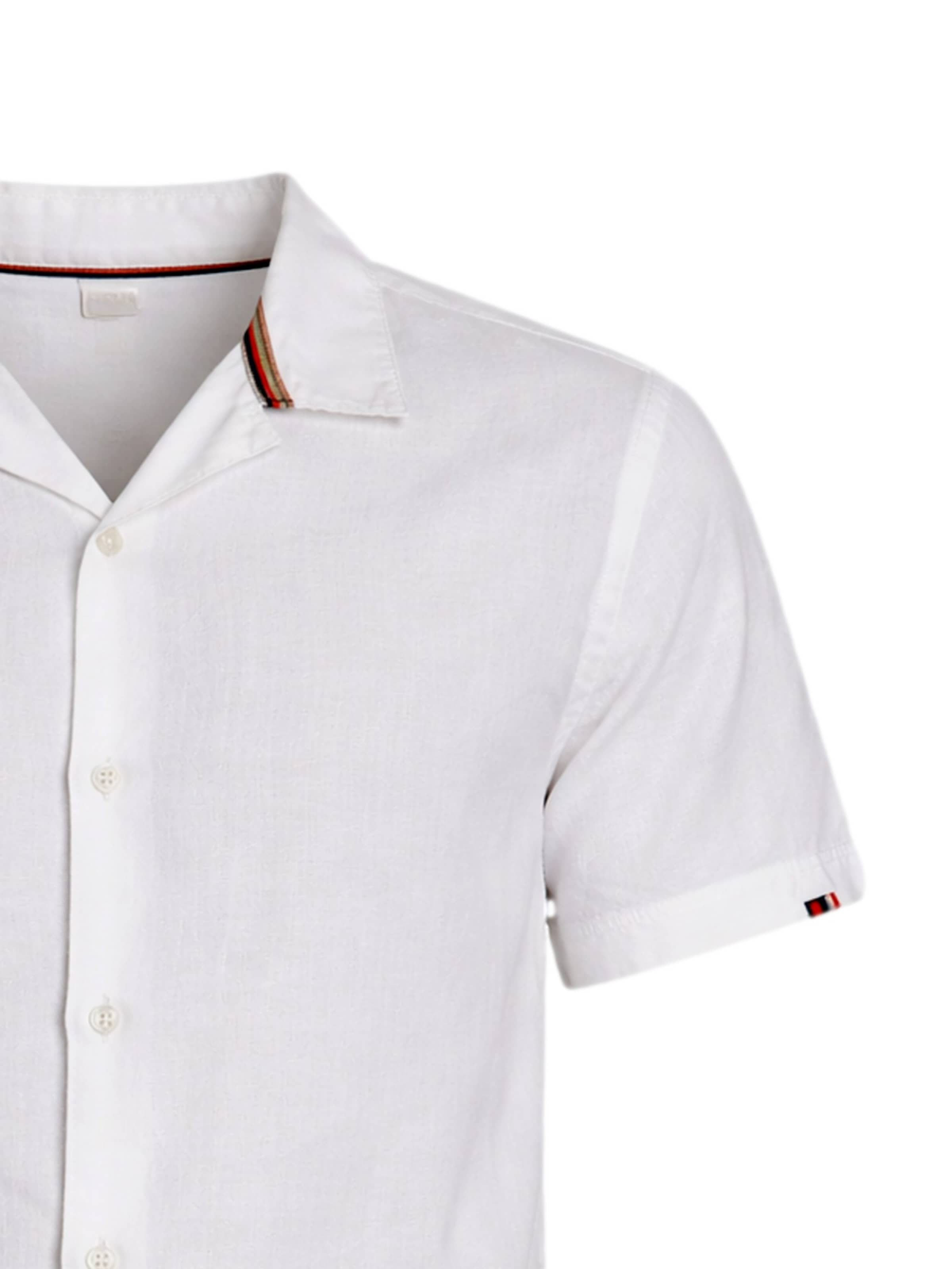 INDICODE Regular fit Button Up Shirt in White