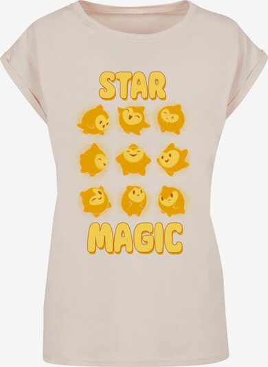 Maglietta 'Wish - Star Magic Tile' ABSOLUTE CULT di colore sabbia / giallo / zafferano, Visualizzazione prodotti