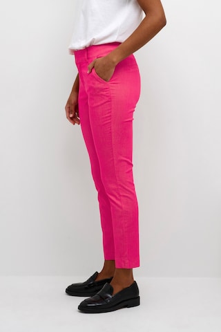 Kaffe Slim fit Chino Pants 'Lea' in Pink