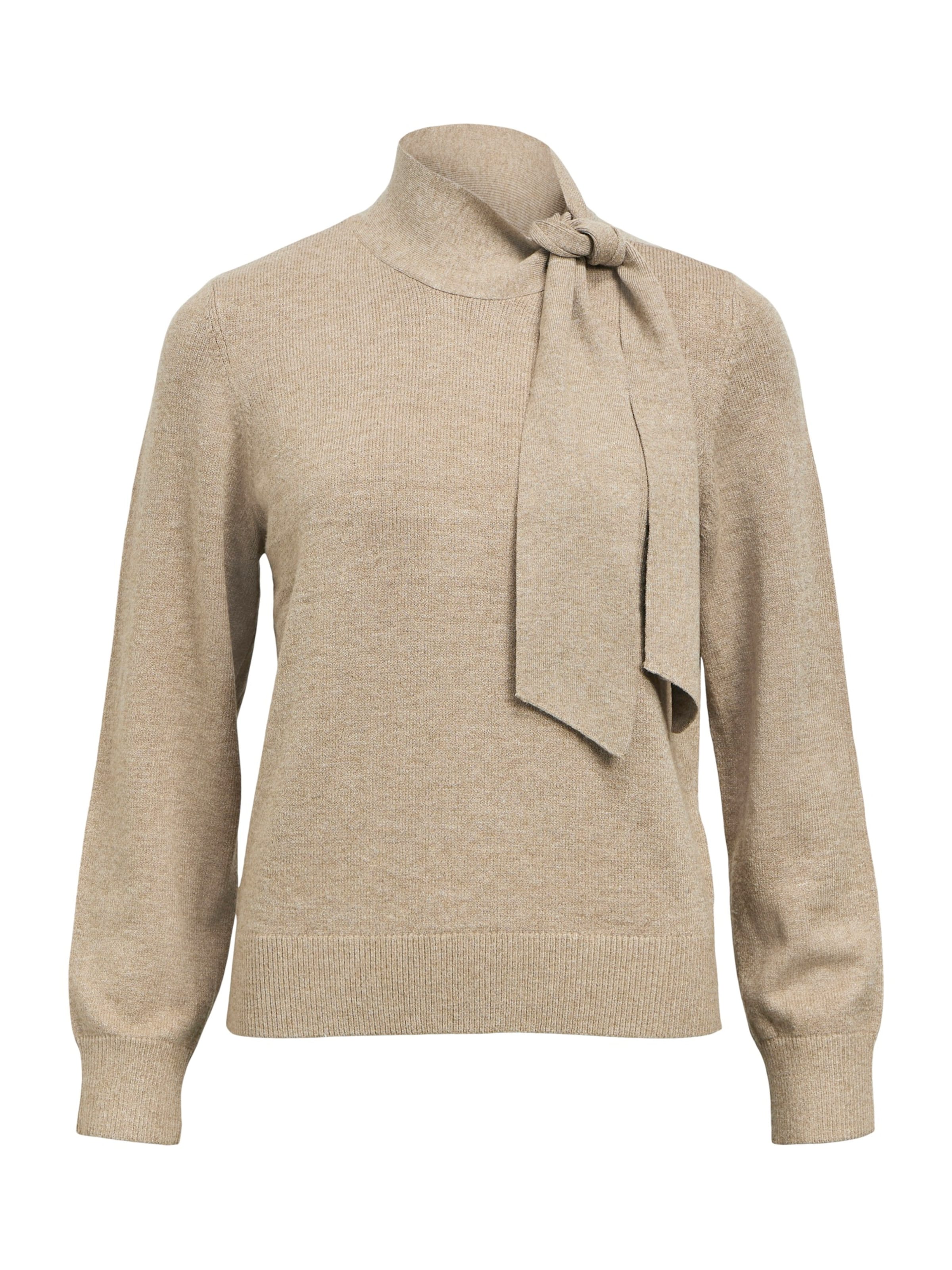OBJECT Pullover 'OBJTHESS' in Beige: Vorderseite