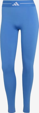 ADIDAS PERFORMANCE Workout Pants 'HYG' in Blue: front
