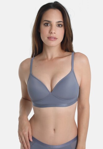 Invisible Soutien-gorge 'SUSTAINABLE MICRO' sassa en bleu : devant