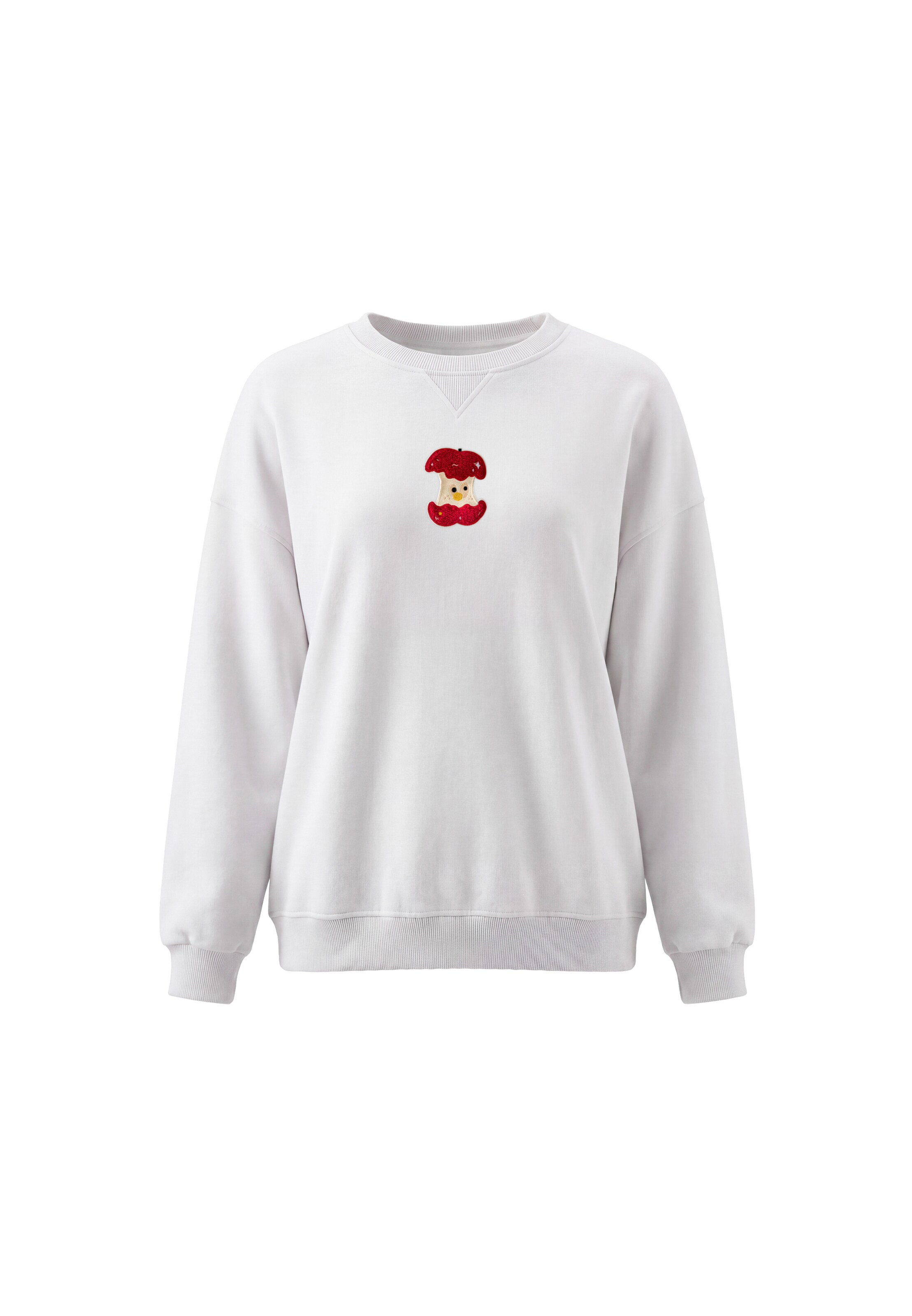 MYMO Sweatshirt in White: front