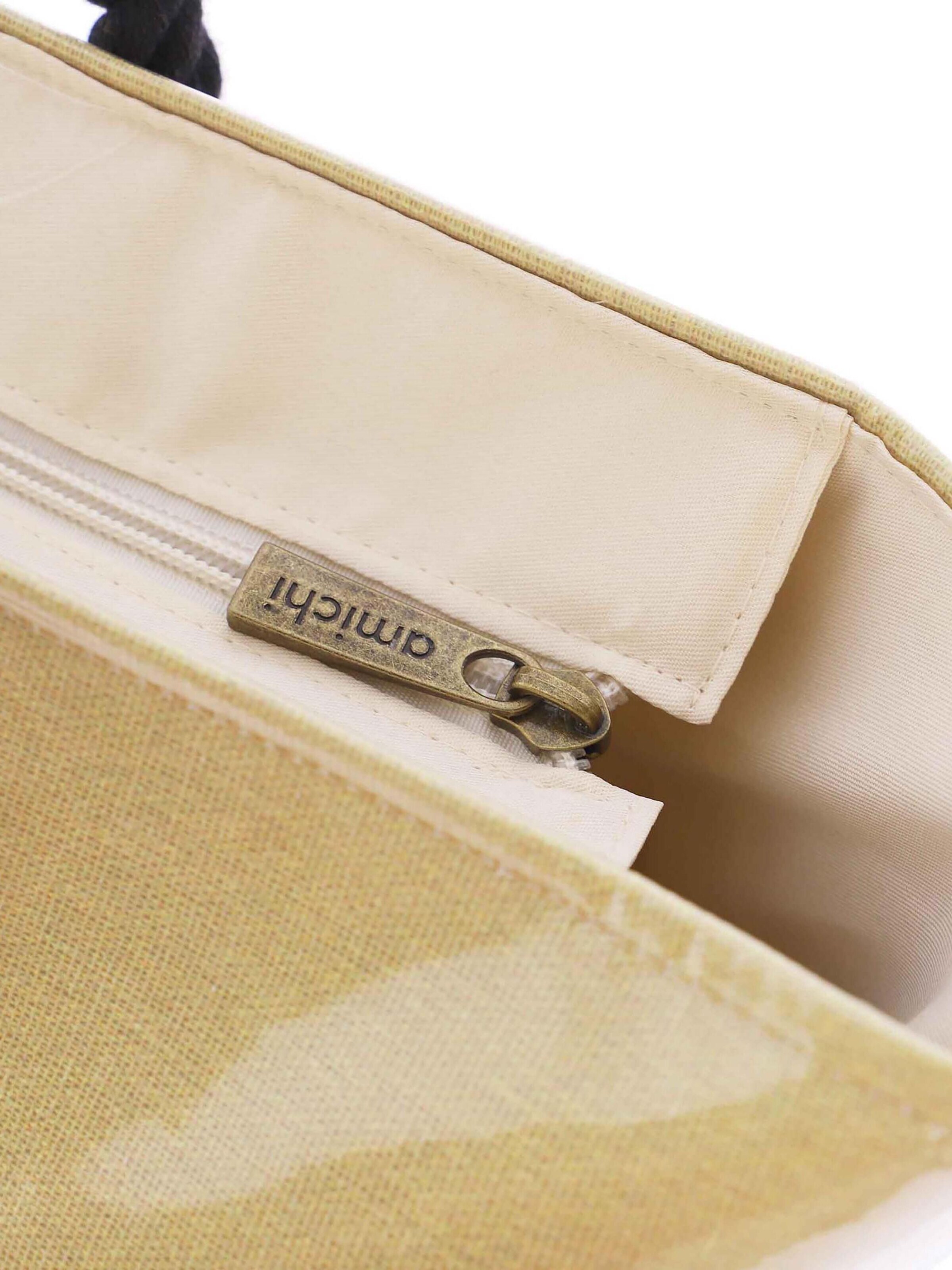 Amichi - Shopper 'Bolso de playa para mujer Altea de lona con cremallera' en Mezcla de colores
