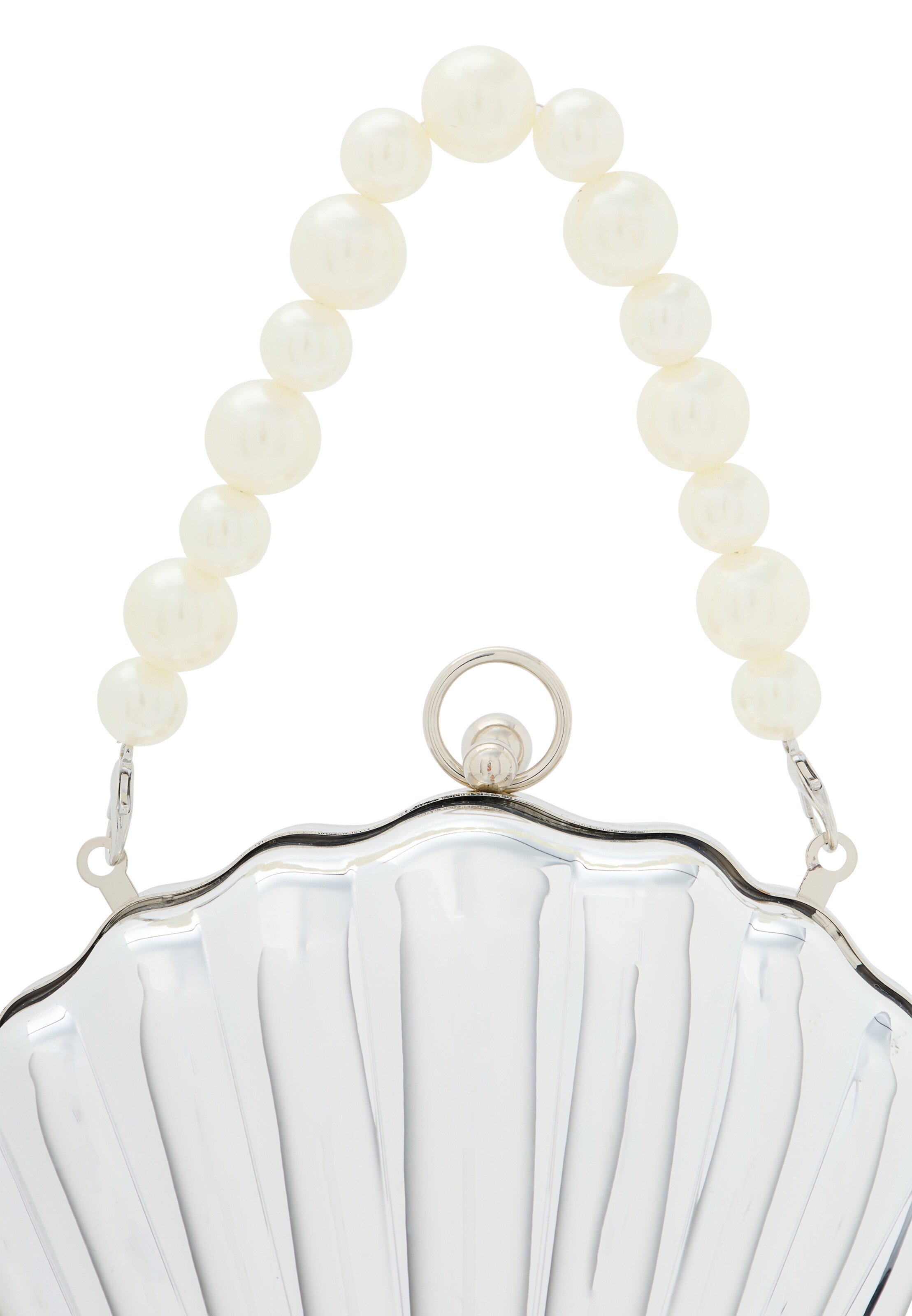 myMo at night Clutch in Silber