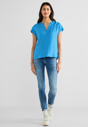 STREET ONE Blouse in Blauw