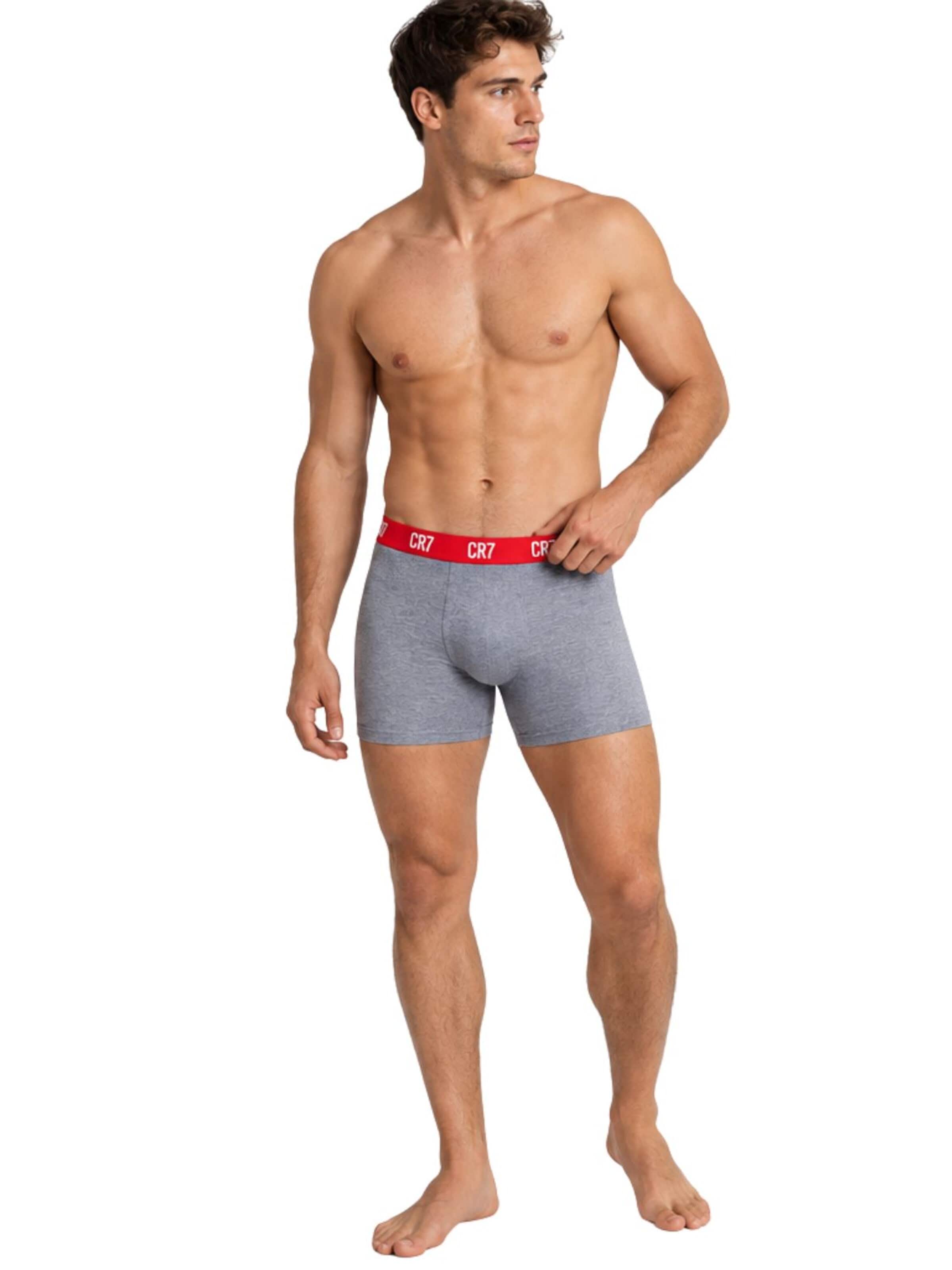 CR7 - Cristiano Ronaldo - Boxers 'CR7-Boxers Homem em Algodão Orgânico PACK de 3 unidades cores Sortidas' em mistura de cores