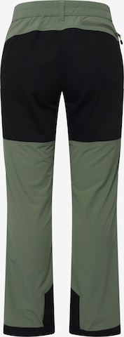 Ulla Popken Regular Athletic Pants in Green