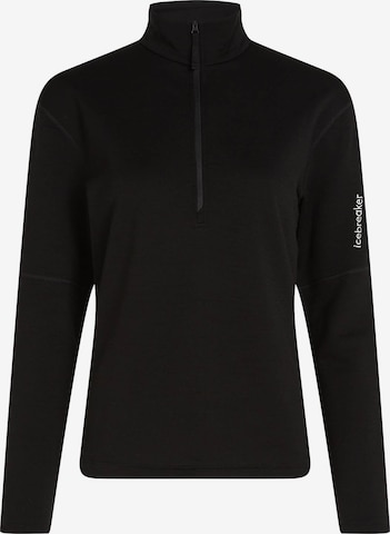 juoda ICEBREAKER Sportinis megztinis: priekis