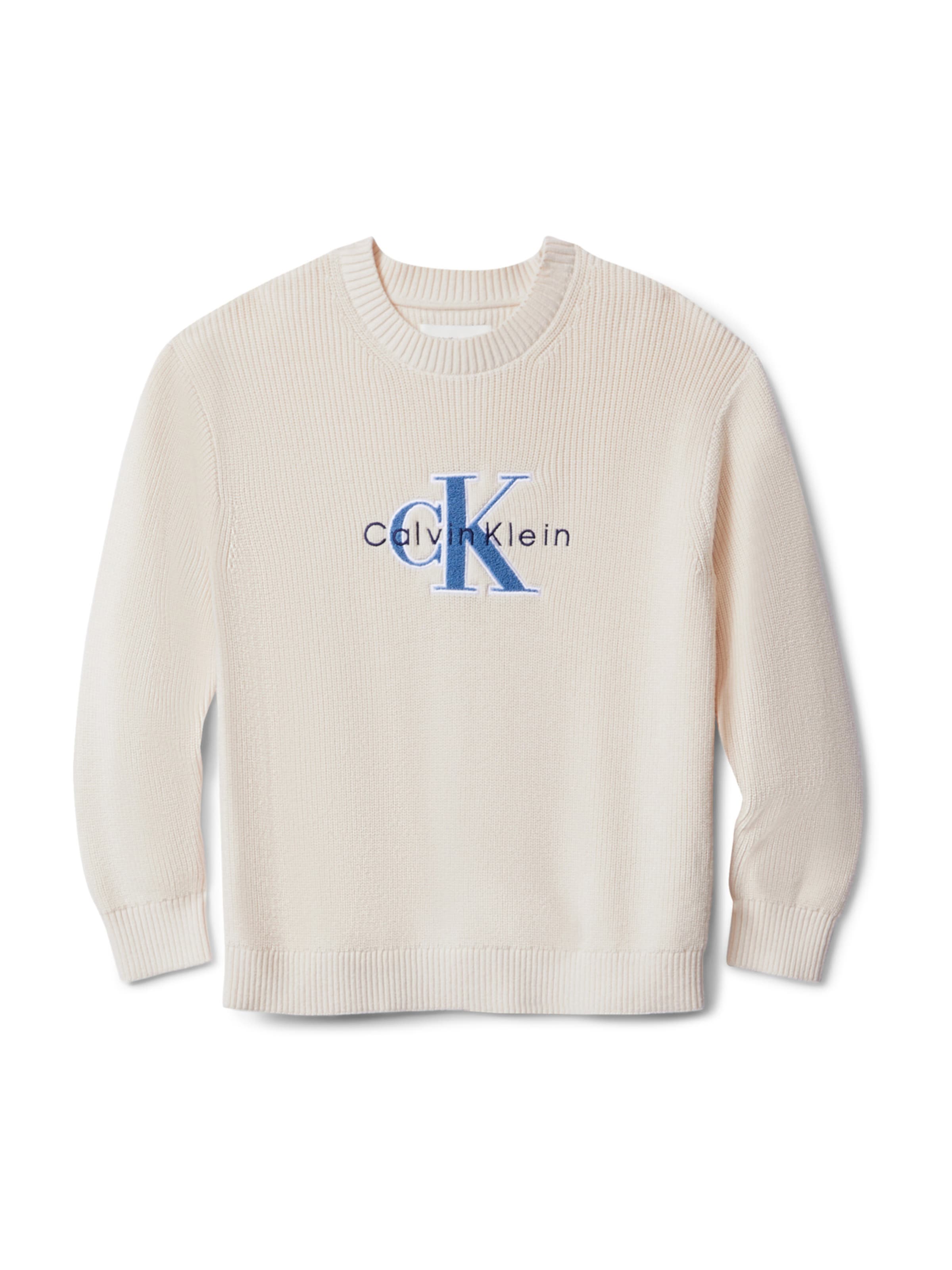 Calvin Klein Kampsun, värv beež: eest vaates