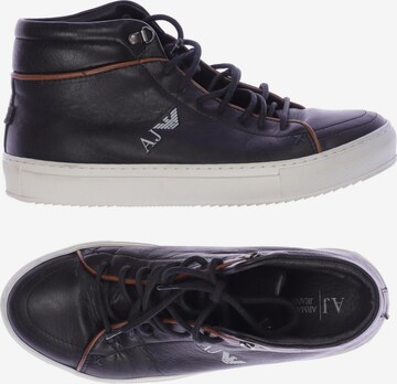 Armani Jeans Sneakers & Trainers in 40 in Black: front