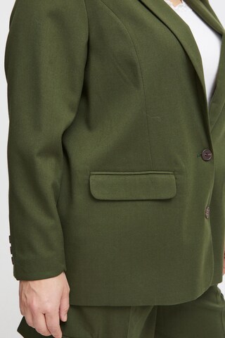 Fransa Curve Blazer 'Plea' in Green