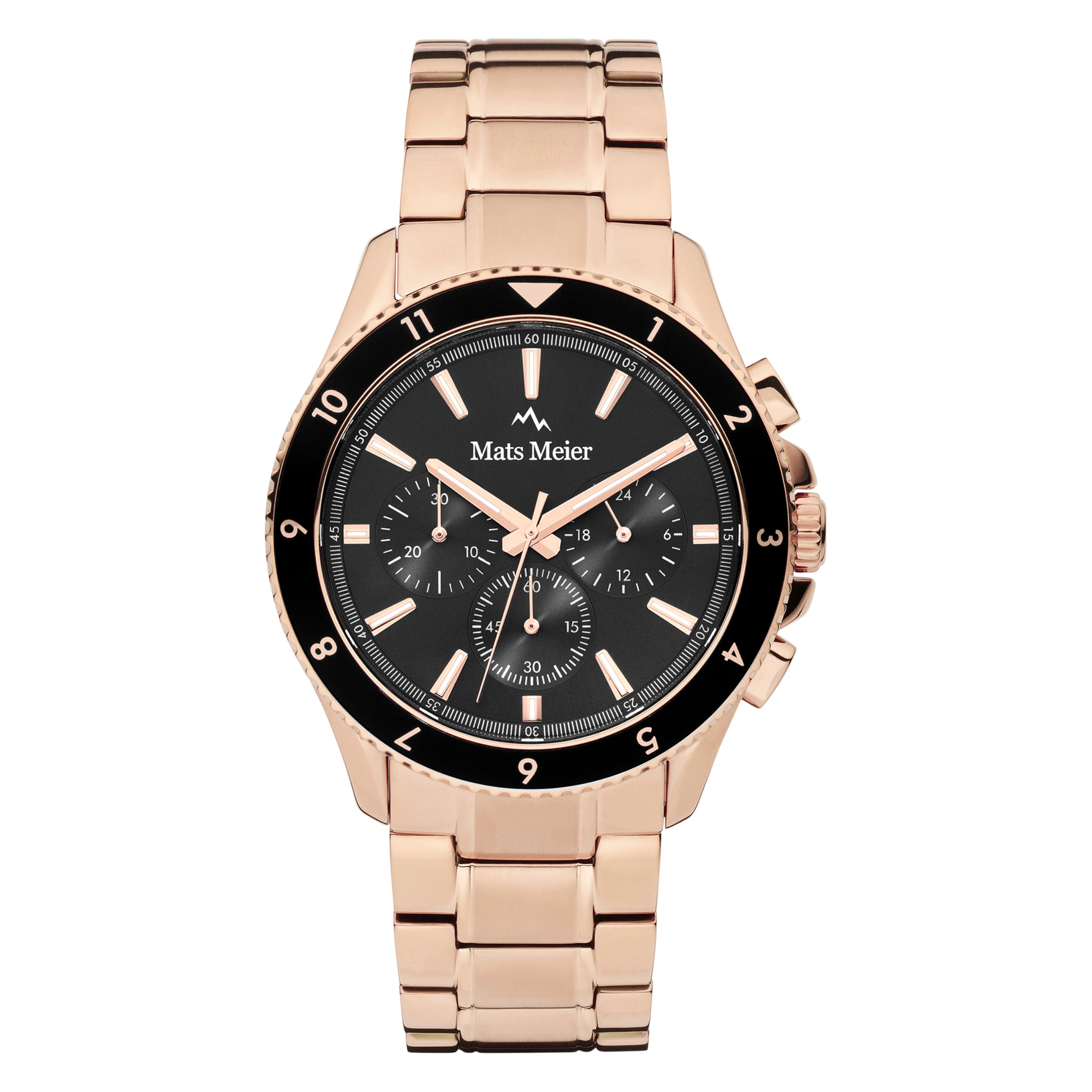 Mats Meier Analog watch in Gold: front