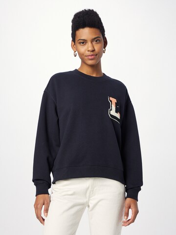 Lee Sweatshirt in Zwart: voorkant