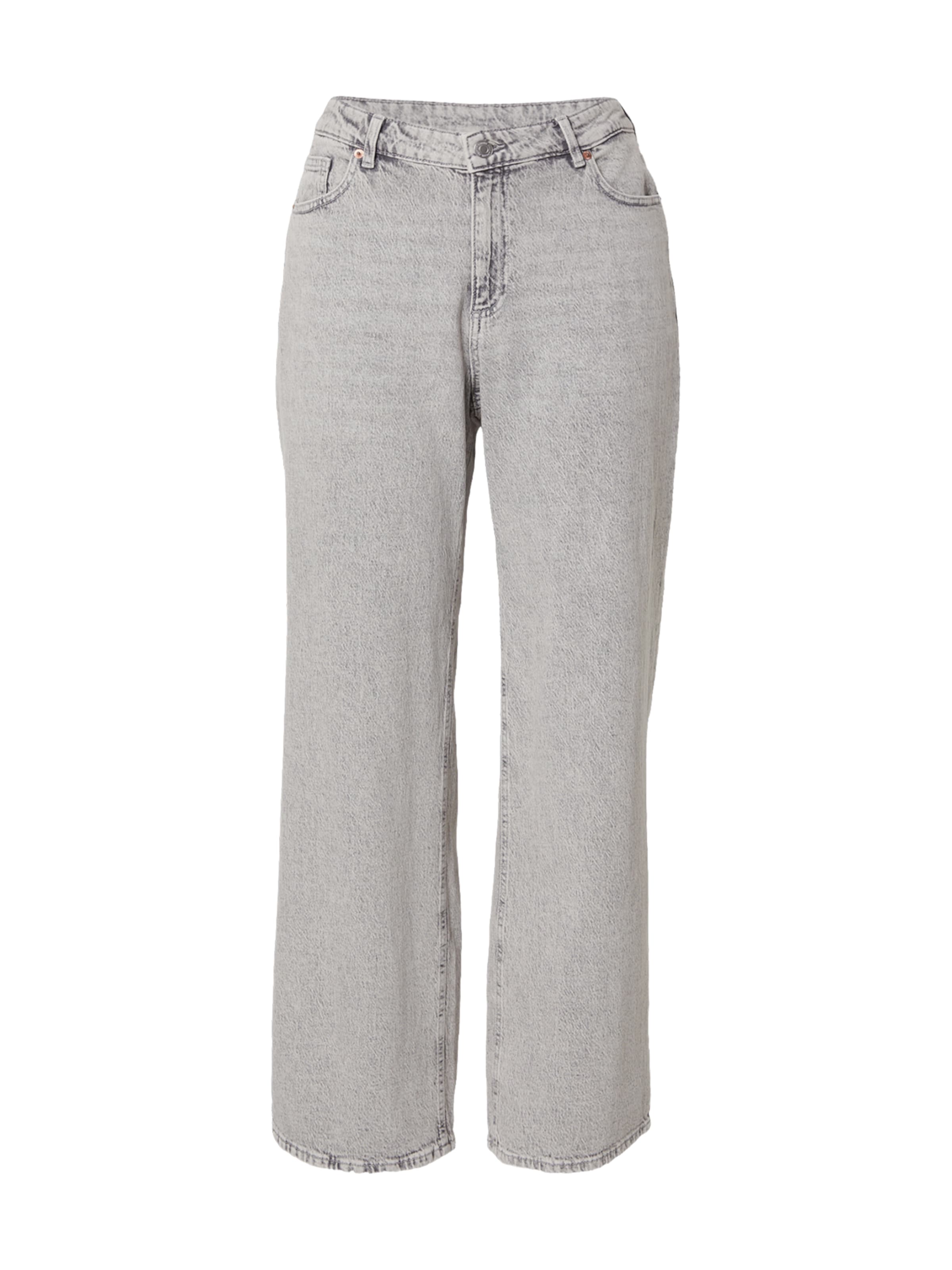 Vero Moda Curve Wide leg Jeans 'VMTessa' in Grey: front