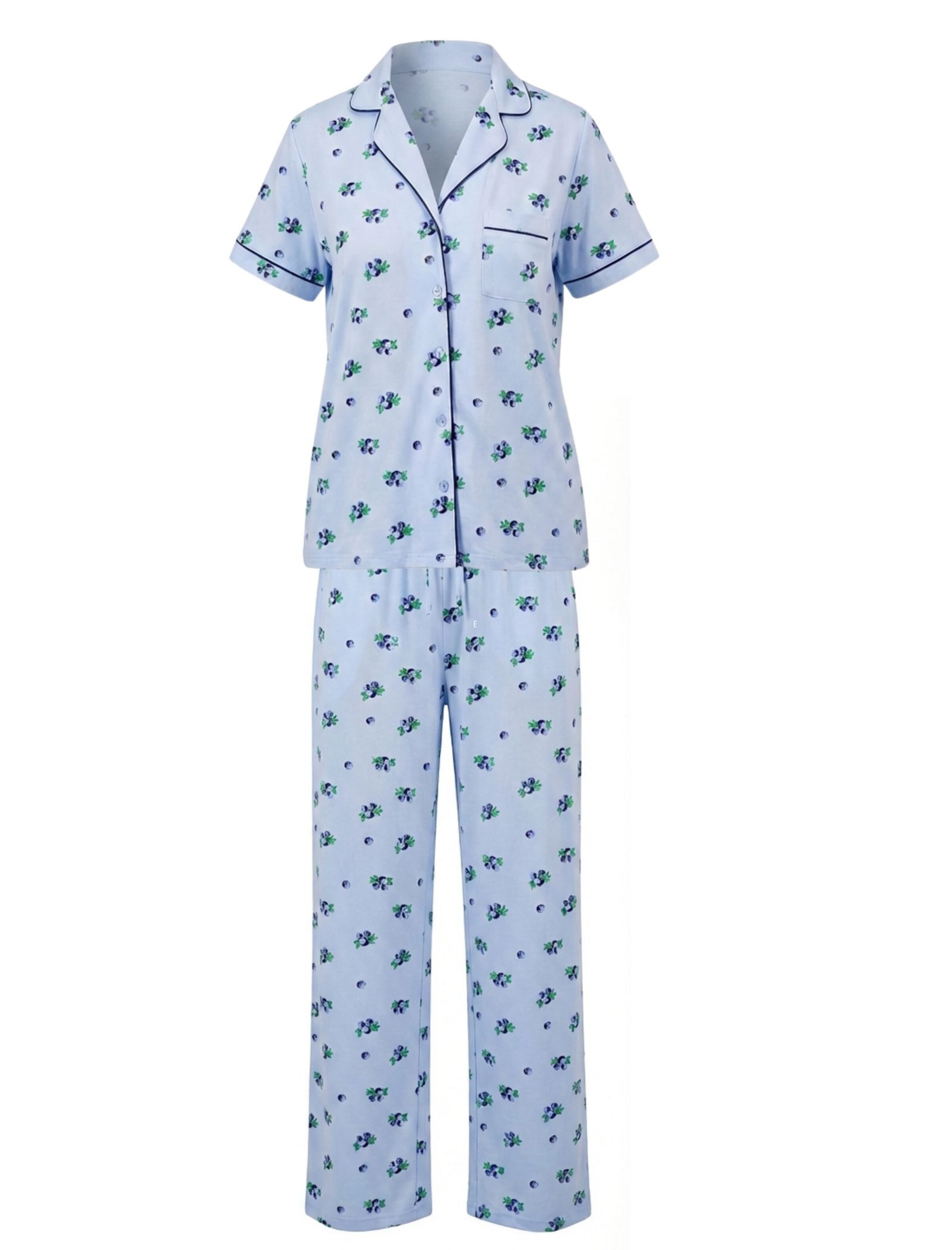 Loungeable Pajama in Blue: front