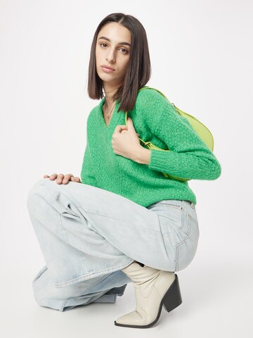PULZ Jeans Trui 'SOPHIA' in Groen