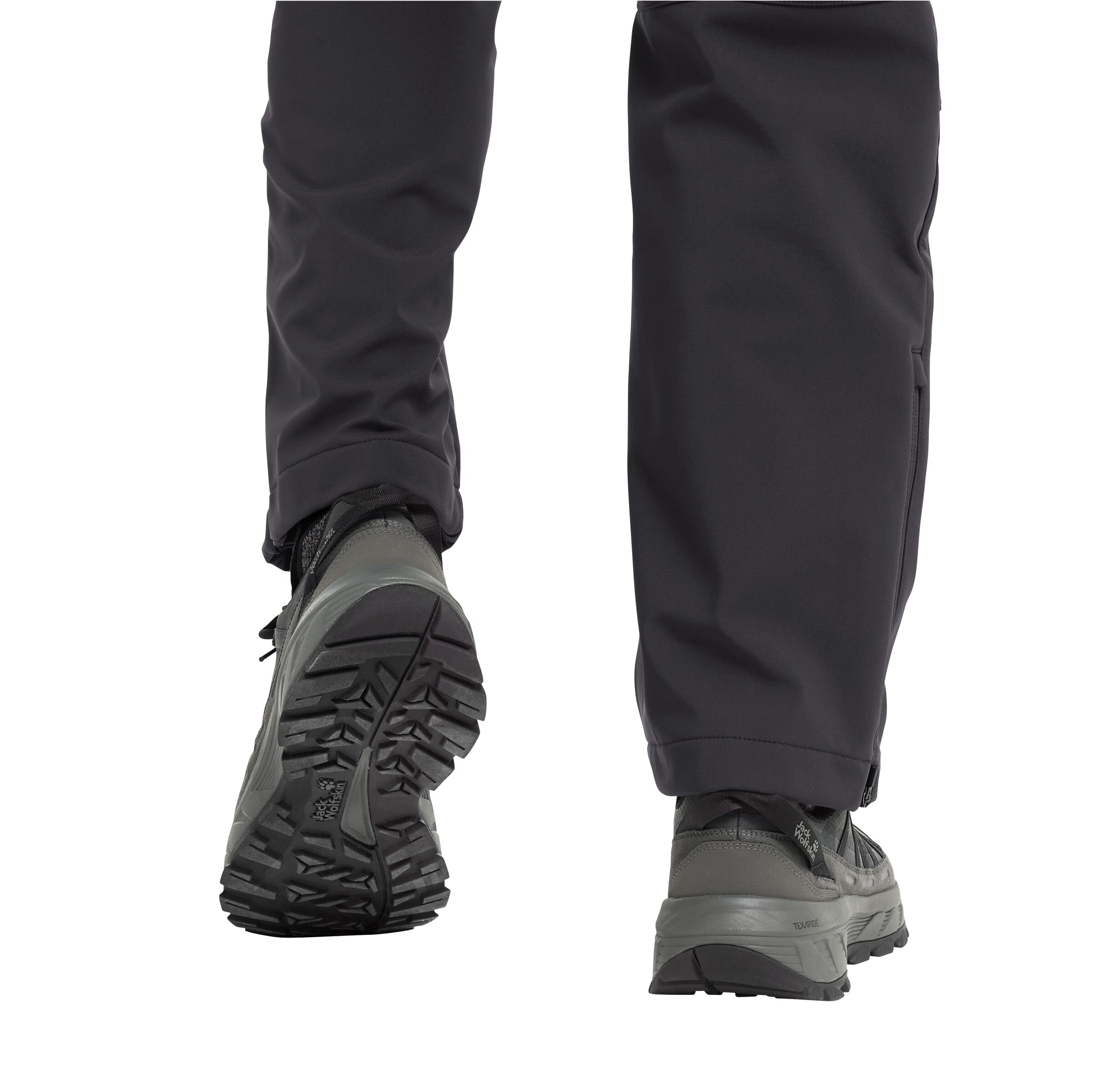 JACK WOLFSKIN Wanderschuh in Grau