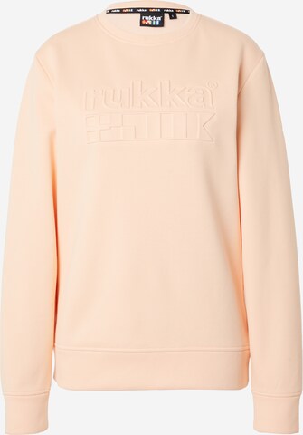 Rukka Sportsweatshirt 'YLISIPPOLA' in Orange: predná strana