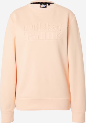 Rukka Sportief sweatshirt 'YLISIPPOLA' in Oranje: voorkant