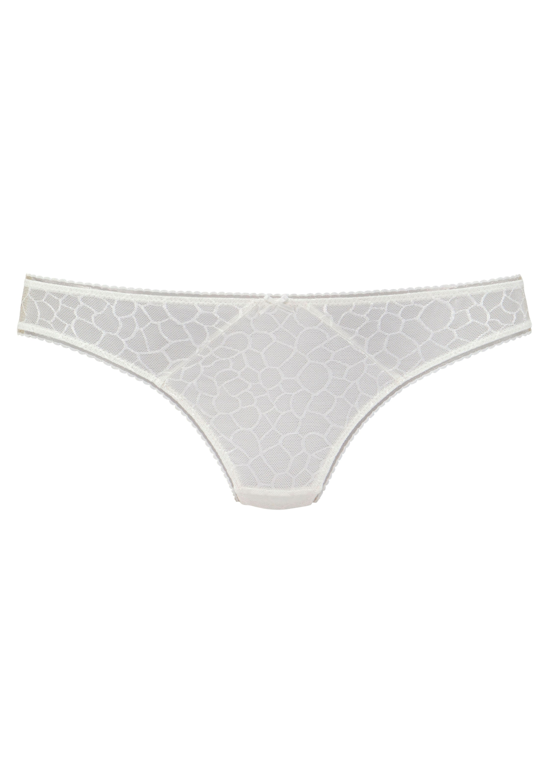 LASCANA String in Beige: front