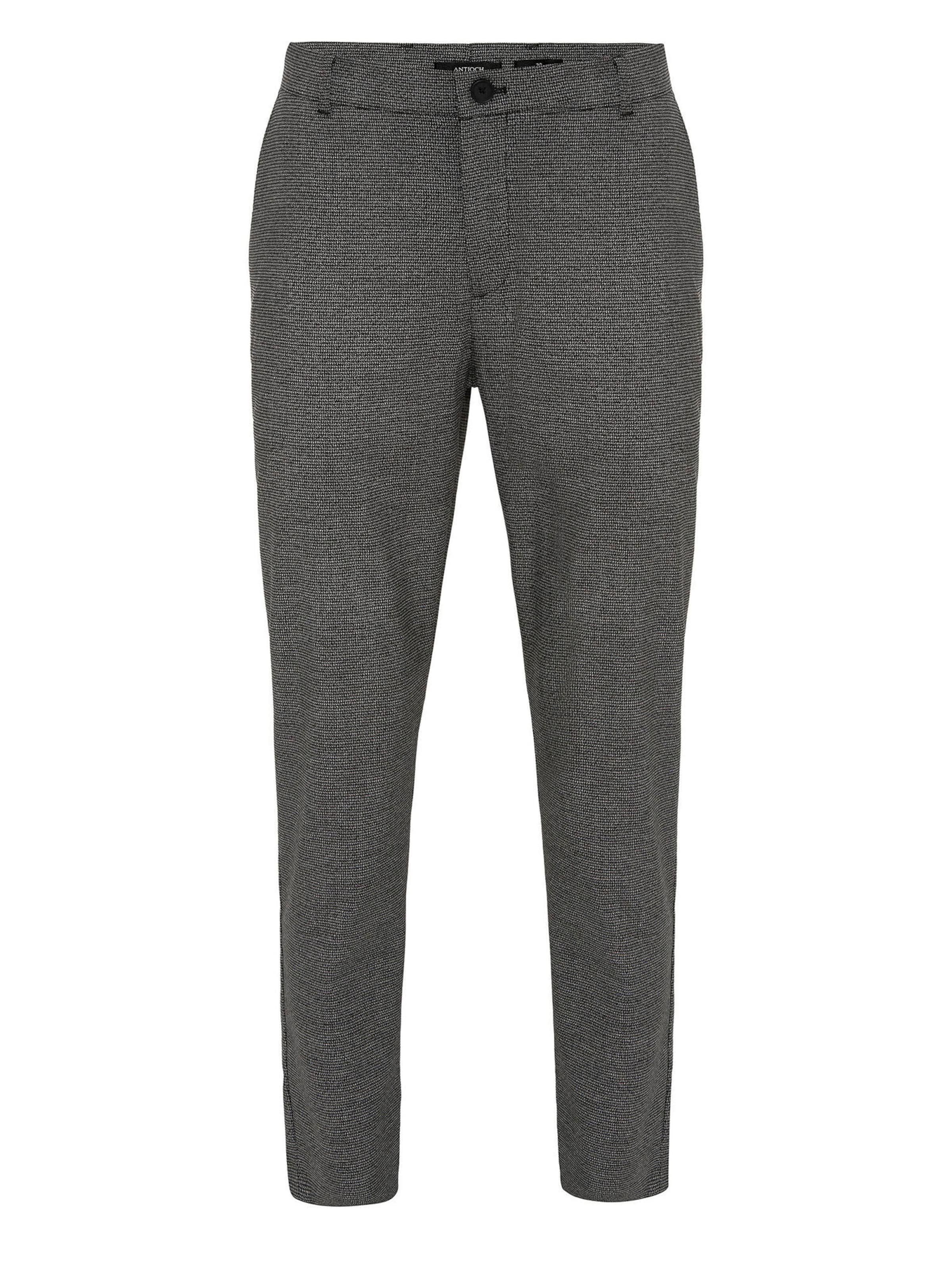 regular Pantaloni chino di Antioch in nero: frontale