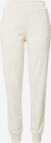 JACK WOLFSKIN Regularen Športne hlače | bela barva: sprednja stran