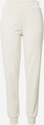 Regular Pantalon de sport JACK WOLFSKIN en blanc : devant