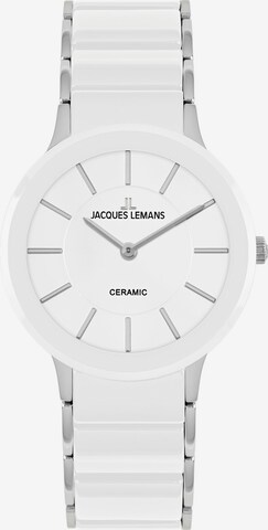 Jacques Lemans Analog Watch in Silver: front