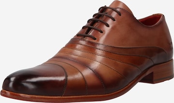 MELVIN & HAMILTON Lace-Up Shoes 'Toni 43' in Brown: front