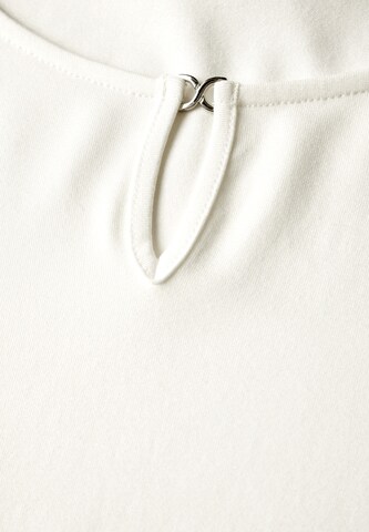 STREET ONE Jersey Shirt in Weiß