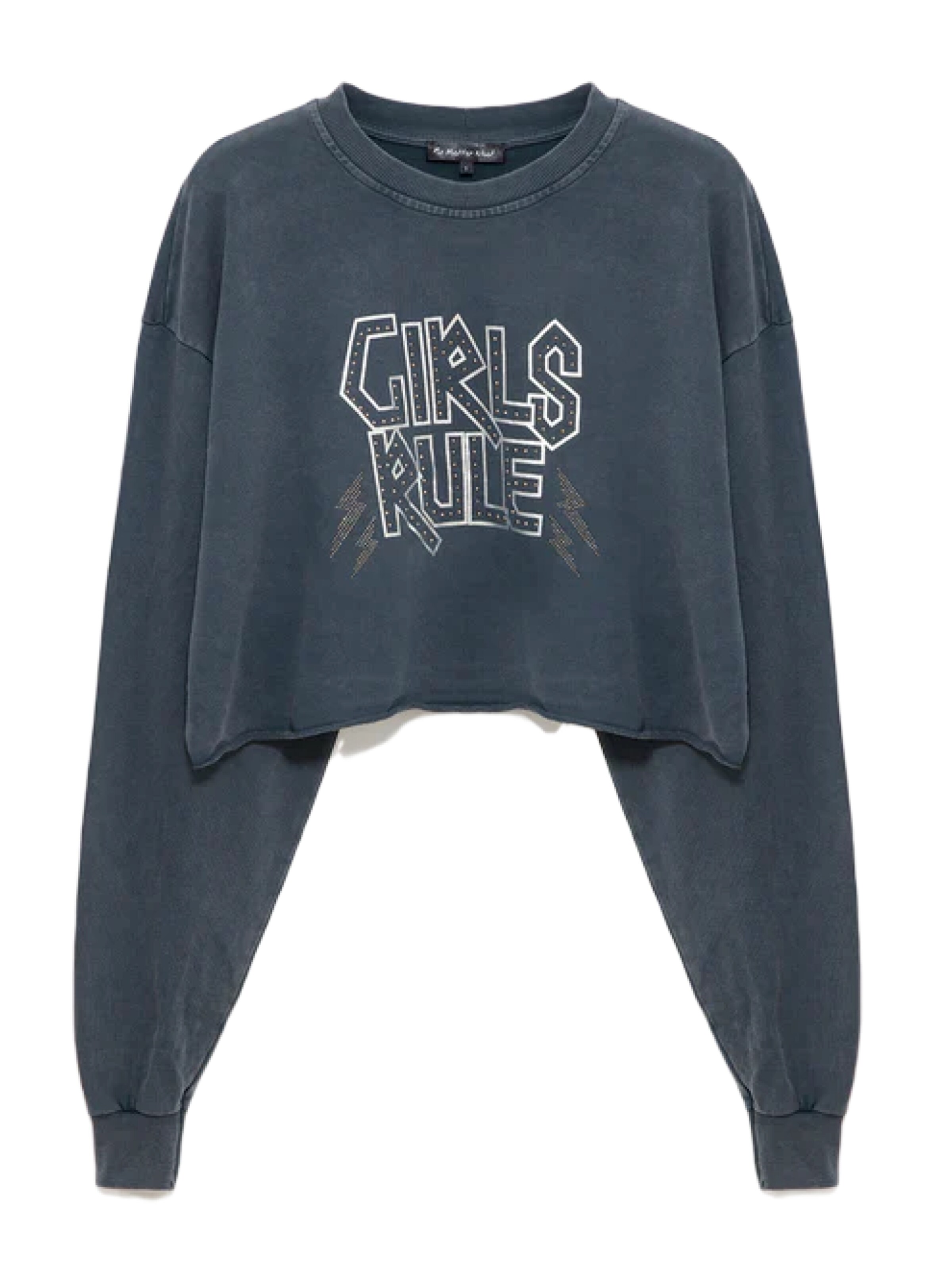 No Matter What Sweatshirt in Grau: Vorderseite