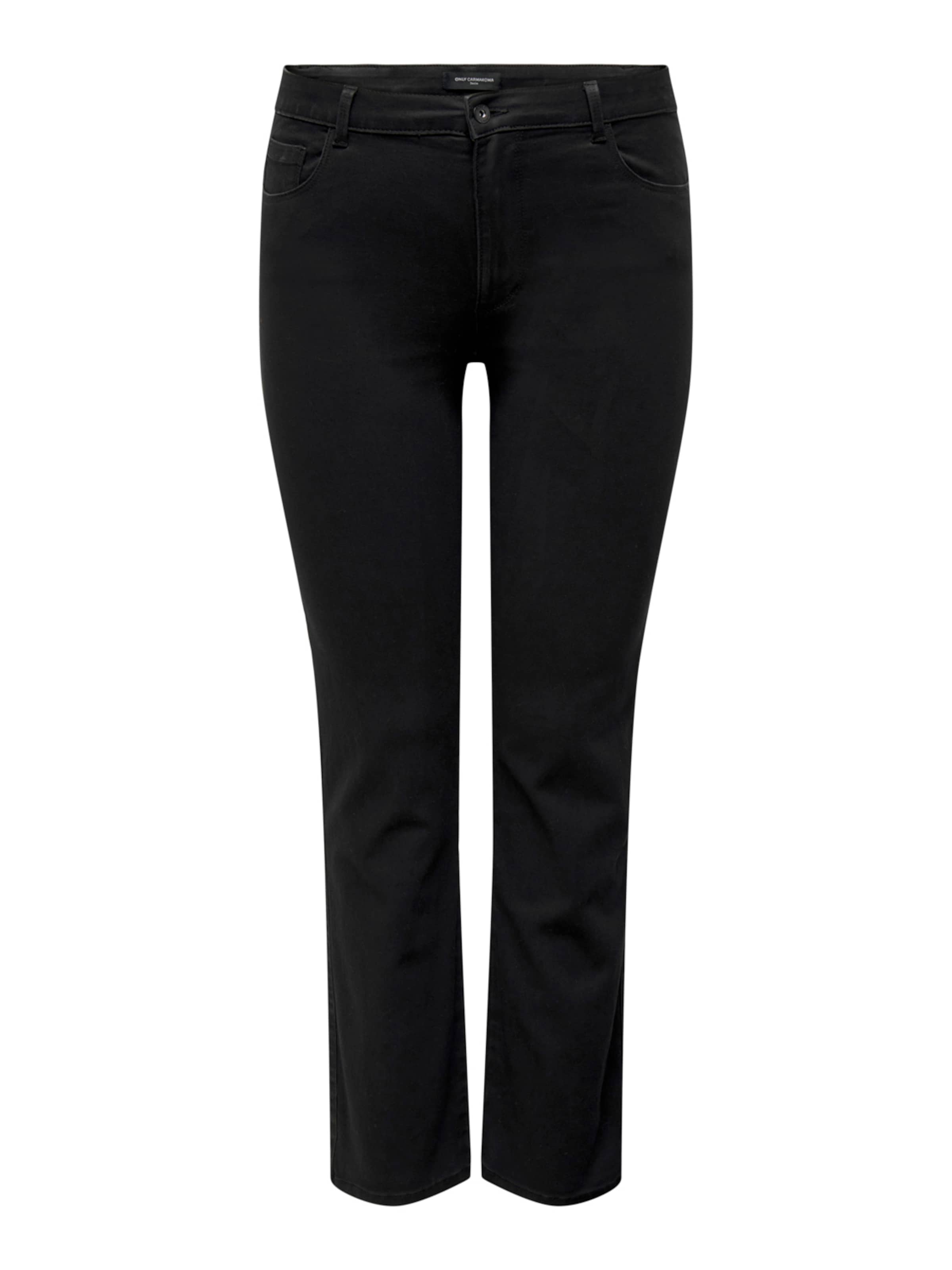 ONLY Carmakoma Slim fit Jeans 'Augusta' in Black: front