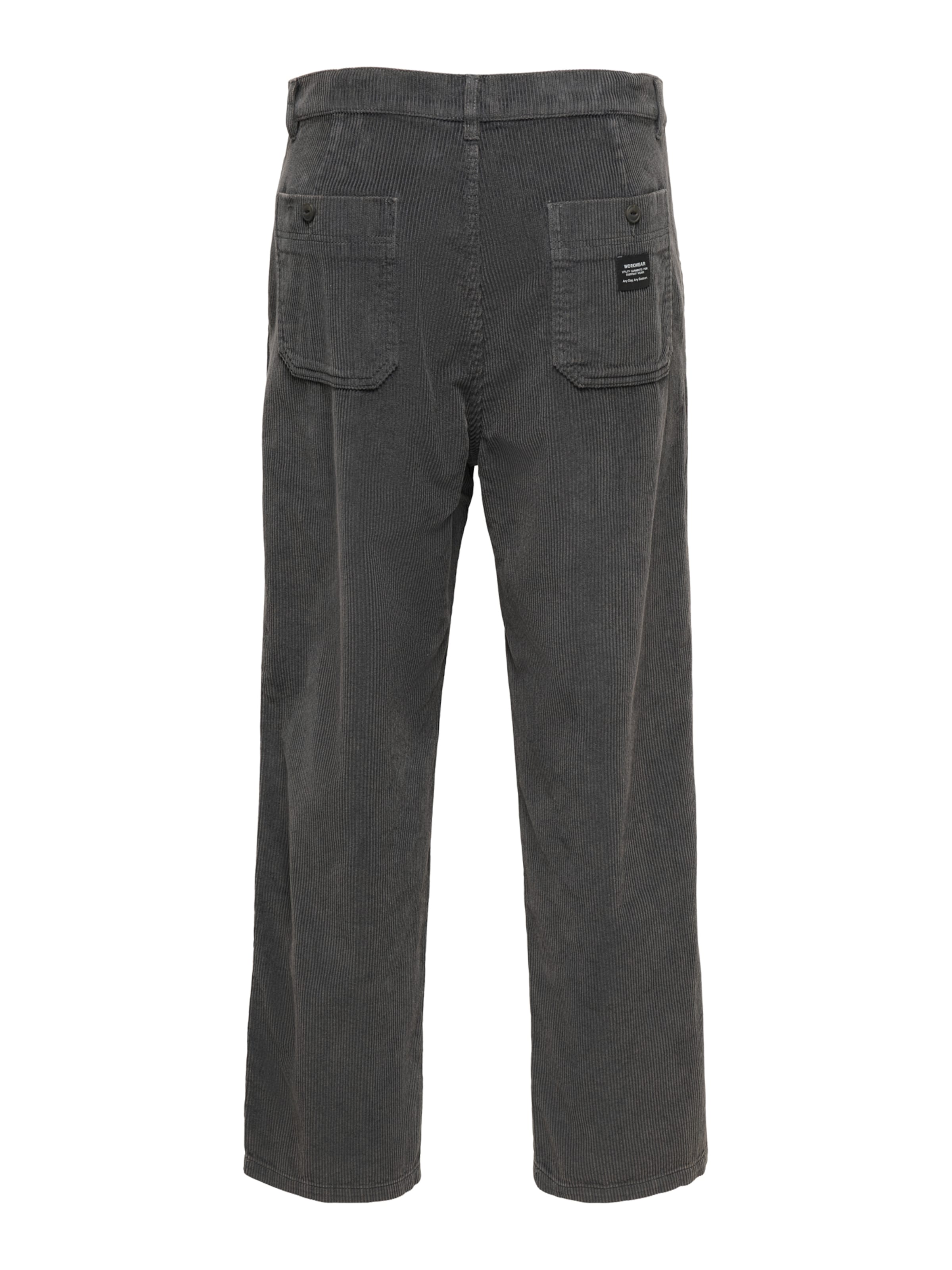 Only & Sons Loose fit Pleat-front trousers 'ONSTOBY' in Grey