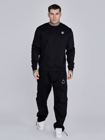 SikSilk Sweatshirt in Schwarz
