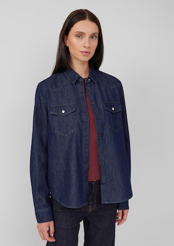 s.Oliver Bluse in Blau: Vorderseite