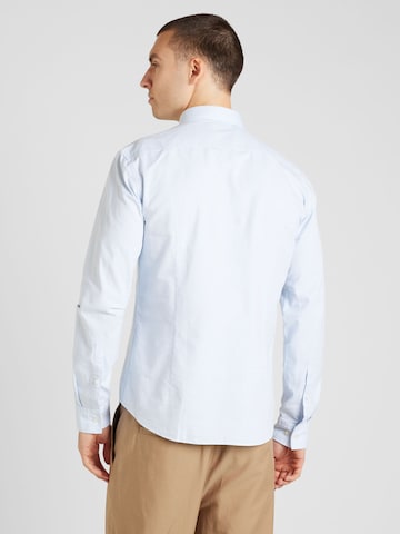 HUGO Slim fit Koszula 'Evito' w kolorze niebieski