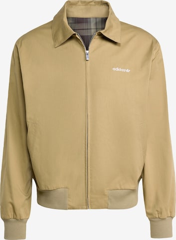 ADIDAS ORIGINALS - Chaqueta de entretiempo 'Tartan' en verde: frente