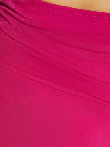 BershkaVečernja haljina - roza boja