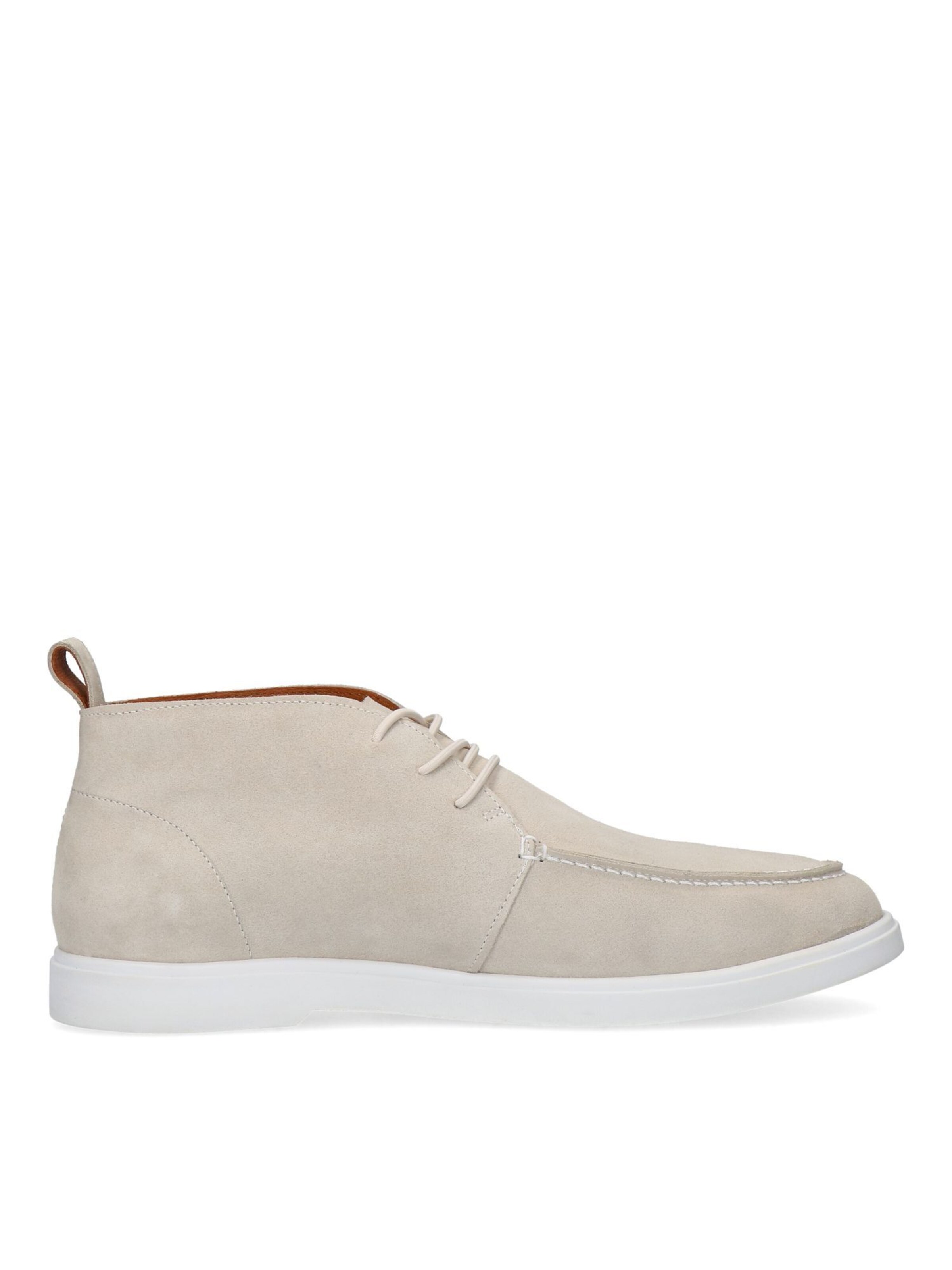 MANFIELD Chukka Boots in Beige