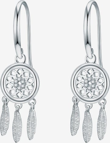 Boucles d'oreilles Rafaela Donata en argent : devant