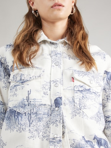 LEVI'S ® Blouse 'Iconic Western' in Wit